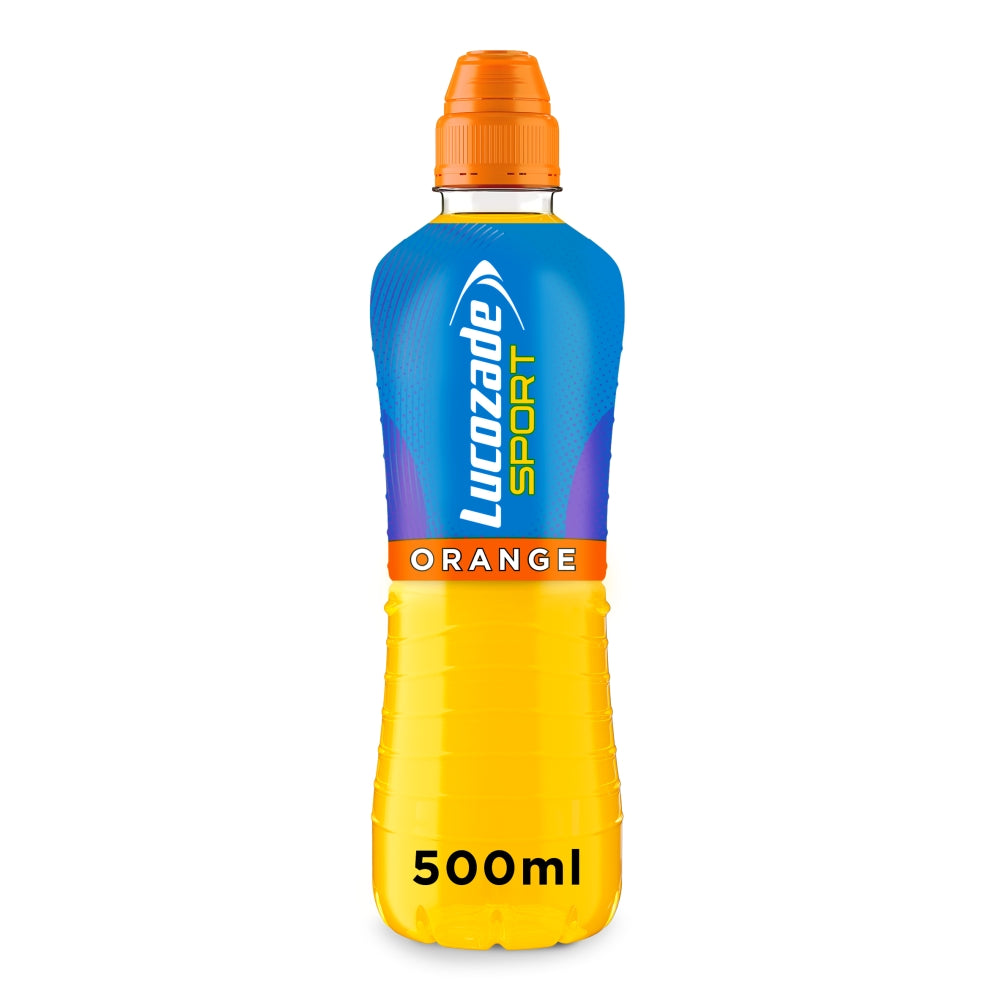 Lucozade Sport Orange Bottles 500ml - 12 x 500ml