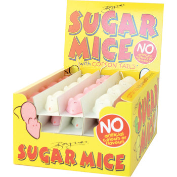 Pink & White Sugar Mice - 60 x 20g Mice