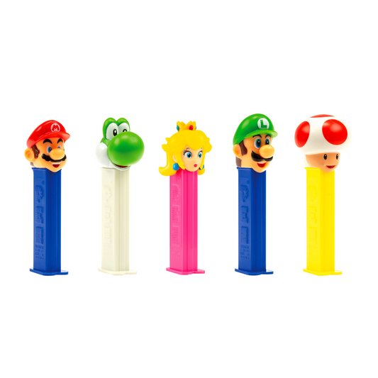 Pez Best of Nintendo Super Mario 1+2 Impulse Packs 17g - 12 x 17g Packs