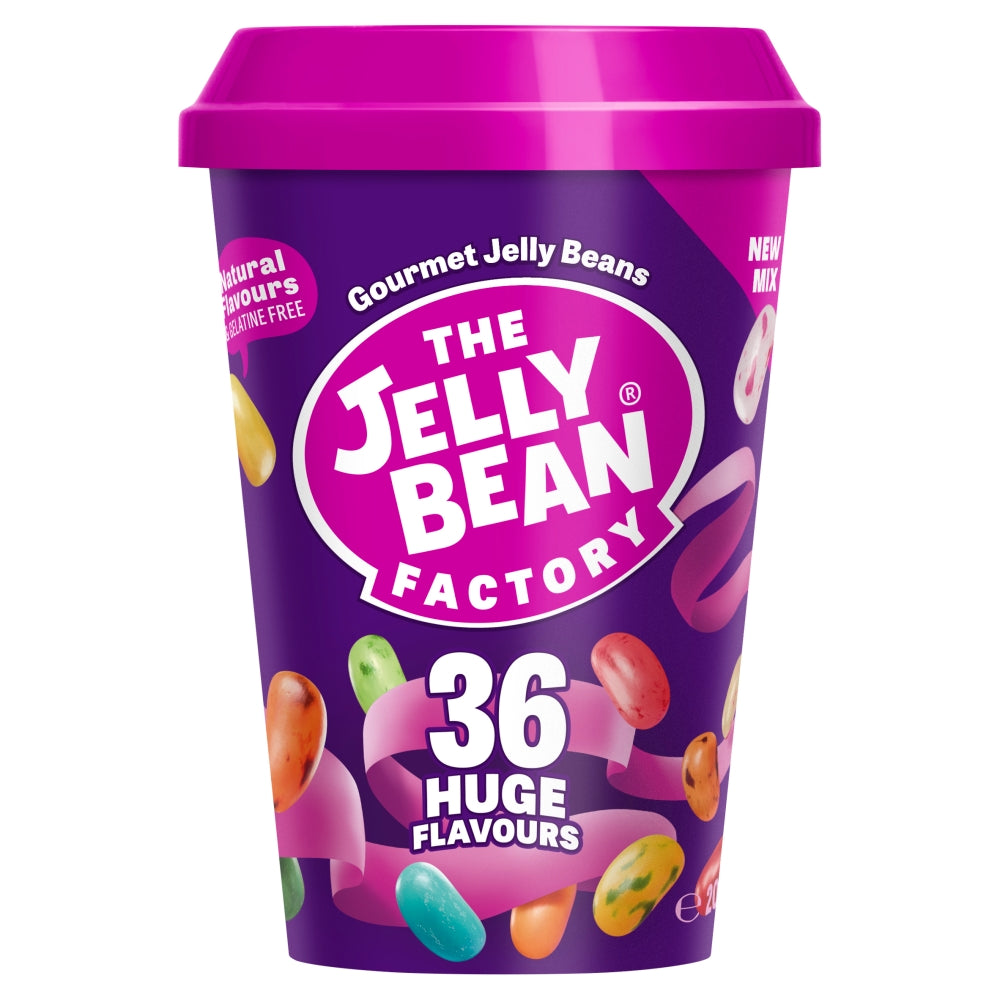 The Jelly Bean Factory Gourmet Mix Cup 200g - 12 x 200g Cups