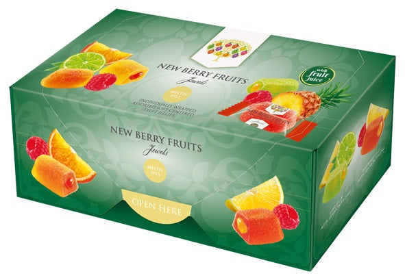 New Berry Fruits Jewels 300g - 1 x 300g Box