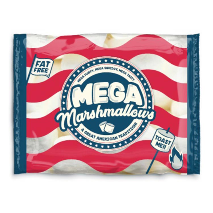 Mega Marshmallows 550g - 7 x 550g Bags