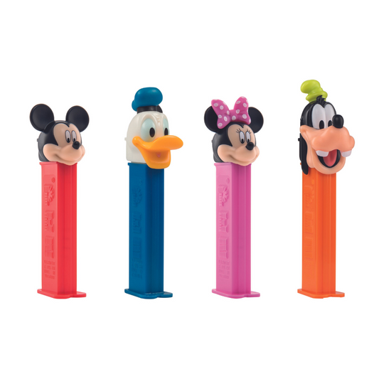 Pez Mickey & Friends 1+2 Impulse Packs 17g - 12 x 17g Packs