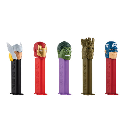 Pez Marvel Avengers 1+2 Impulse Packs 17g - 12 x 17g Packs