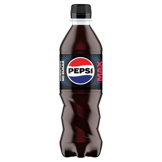Pepsi Max Bottles 500ml - 6 x 500ml Bottles