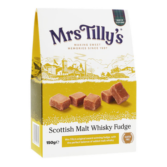 Mrs Tilly's Malt Whisky Fudge 150g - 6 x 150g