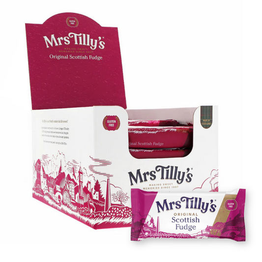 Mrs Tilly's Original Scottish Fudge Bar 90g - 20 x 90g Bars