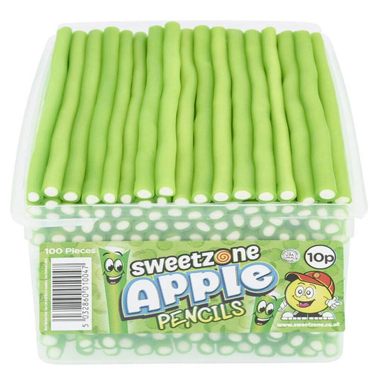 Sweetzone Apple Pencils 10p Tub - 1 x 1. 2kg Tub
