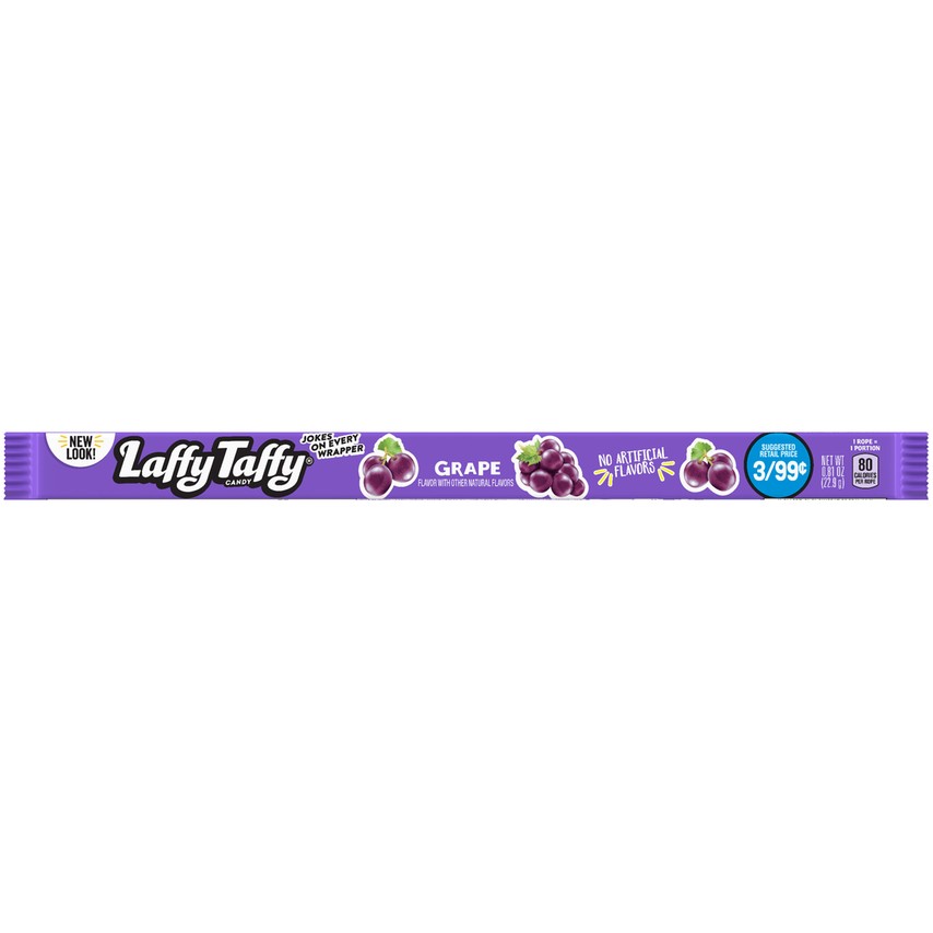 Laffy Taffy Grape Rope 22. 9g - 24 x 22. 9g Sticks