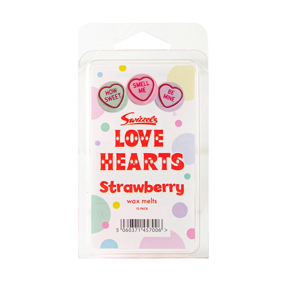 Swizzels Love Hearts Wax Melts 76g - 10 x 76g Packs