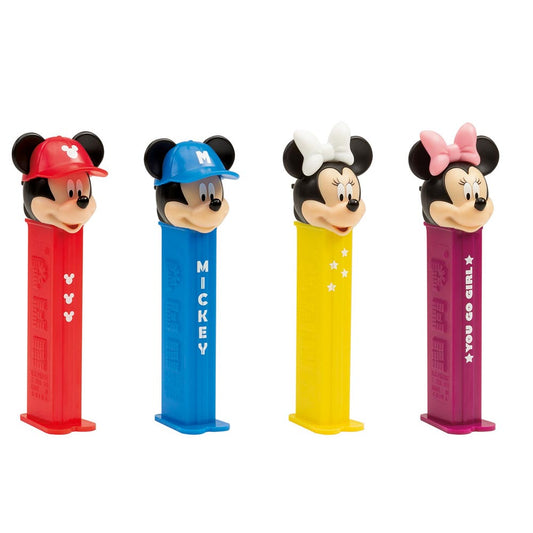 Pez Team Mickey & Minnie 1+2 Impulse Packs 17g - 12 x 17g Packs