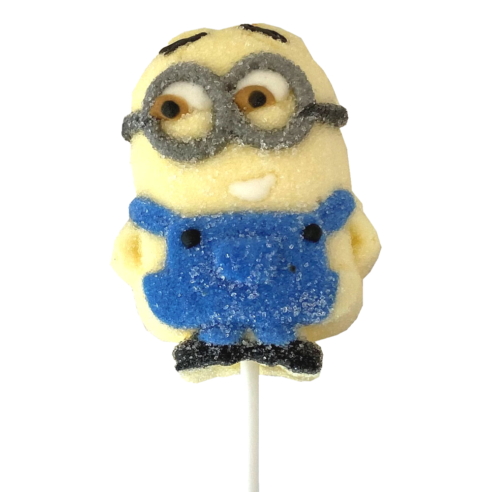 Minions Mallow Lollipops 30g - 18 x 30g Lollipops