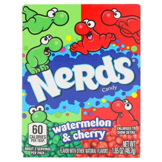 Nerds Candy Watermelon & Cherry 46. 7g - 36 x 46. 7g Boxes