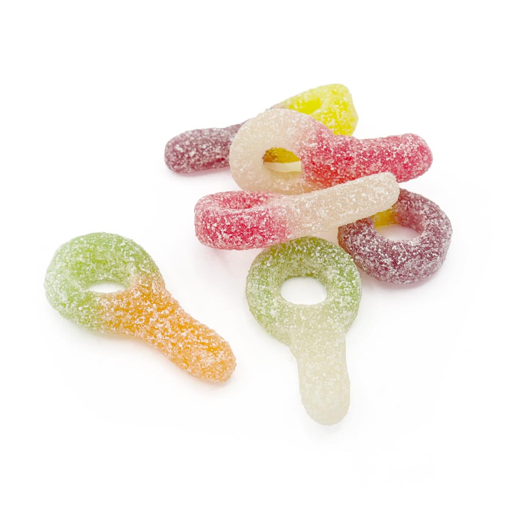 Kingsway Mega Value Vegan Sour Dummies 2. 5kg - 1 x 2. 5kg Bag