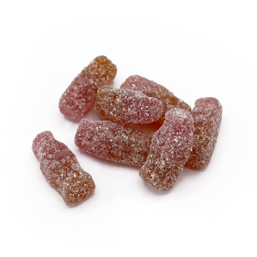 Kingsway Mega Value Vegan Fizzy Cherry Cola Bottles Bag 2. 5kg - 1 x 2. 5kg Bag