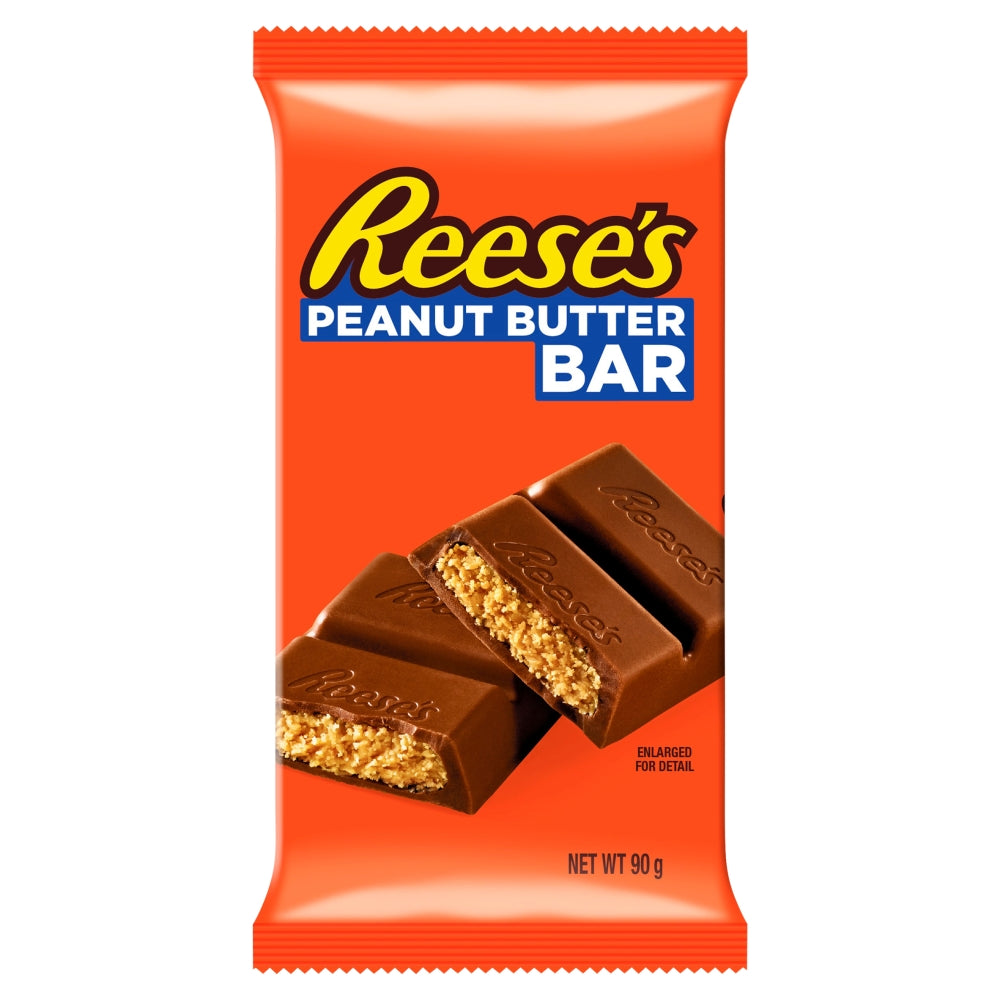 Reese's Peanut Butter Bar 90g - 12 x 90g Bars