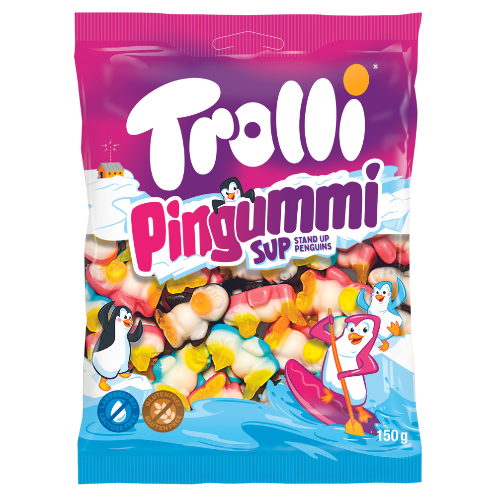 Trolli Pingummi Bag 150g - 20 x 150g Bags