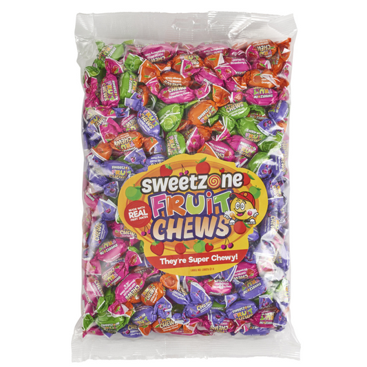 Sweetzone Fruit Chews Bag 1kg - 1 x 1kg Bag