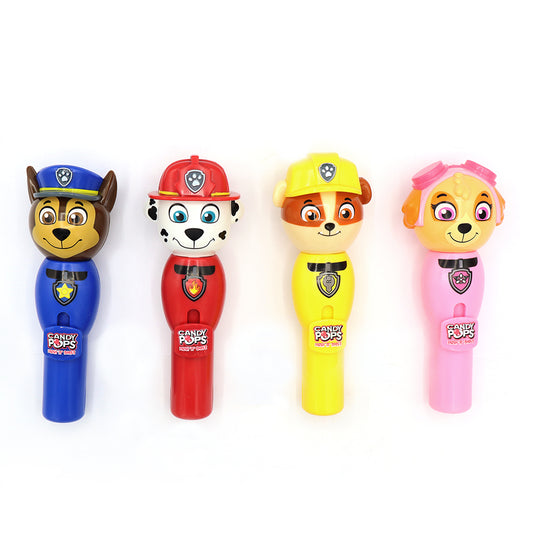 Paw Patrol Push N Twist Candy Pops 8g - 12 x 8g Lollipops