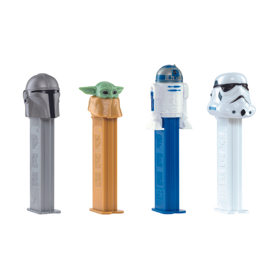 Pez Star Wars Mandalorian 1+2 Impulse Packs 17g - 12 x 17g Packs