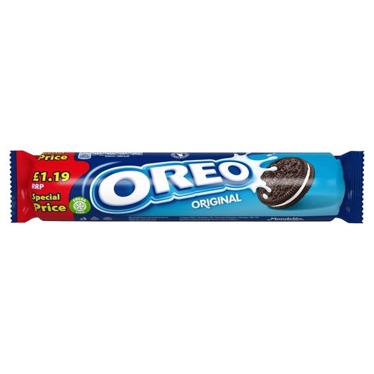Oreo Original Sandwich Biscuits 154g Pack £1. 19 PMP - 16 x 154g Packs