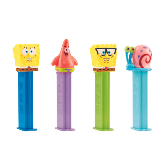 Pez Spongebob Squarepants Impulse Packs 17g - 12 x 17g Packs