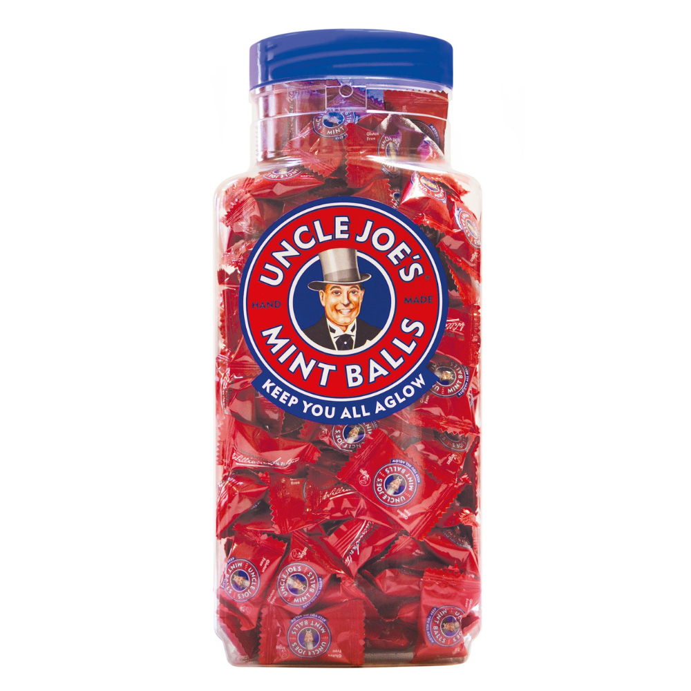 Uncle Joe's Mint Balls Large Jar 1. 4kg - 1 x 1. 4kg Jar