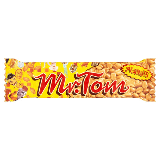 Mr Tom Peanut Bar 40g - 36 x 40. 5g Bars