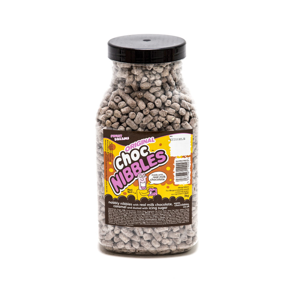 Sweet Dreams Original Choc Nibbles Jar 2. 7kg - 1 x 2. 7kg Jar