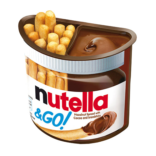 Nutella & Go Hazelnut Spread & Breadsticks 48g - 12 x 48g Packs