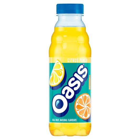 Oasis Citrus Punch Bottles 500ml - 12 x 500ml Bottles