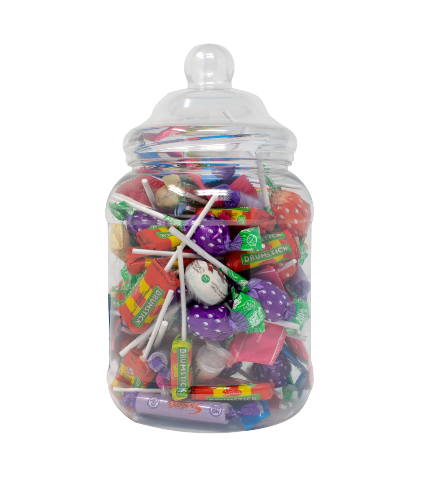 Accessories Victorian Plastic Sweet Jar 2.25L (Empty) - 1 x 2.25L Jar