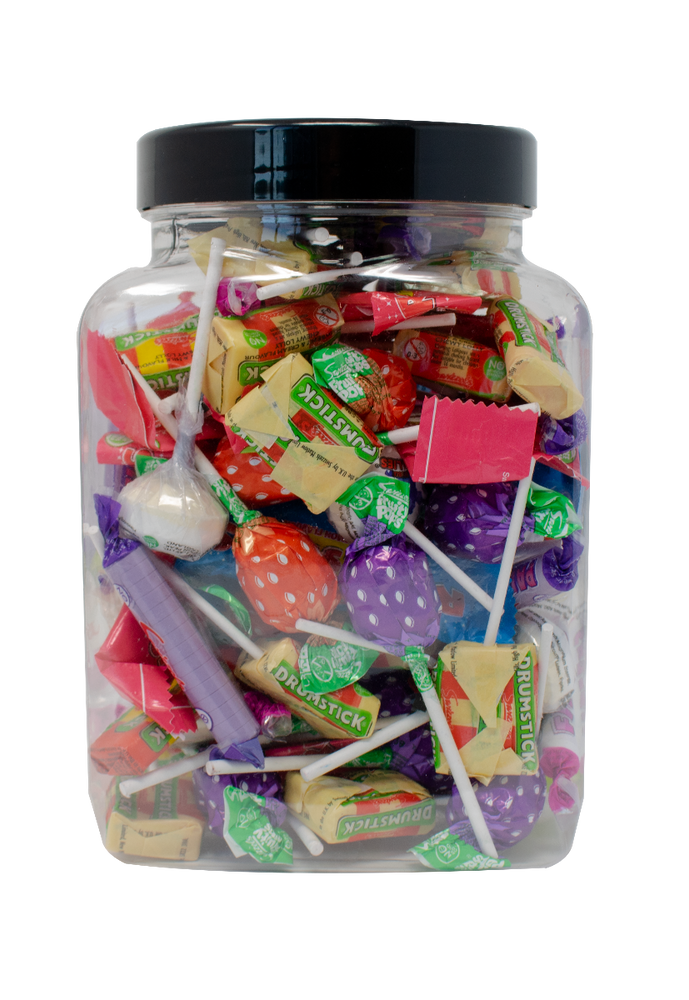 Accessories Standard Plastic Sweet Jar 2.5L (Empty) - 10 x 2.5l Jars