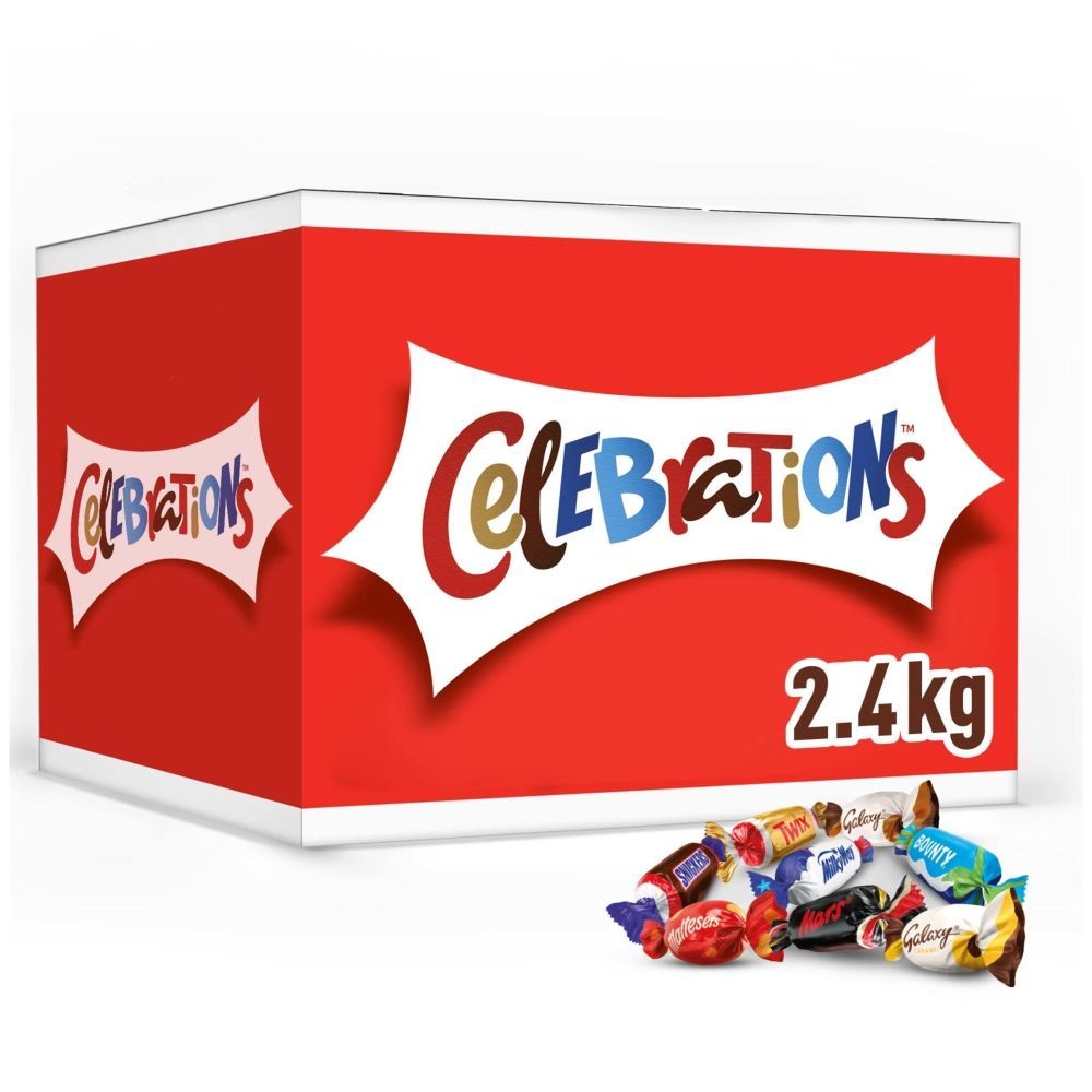 Celebrations Chocolate Bulk Box 2.4kg - 1 x 2.4kg Box
