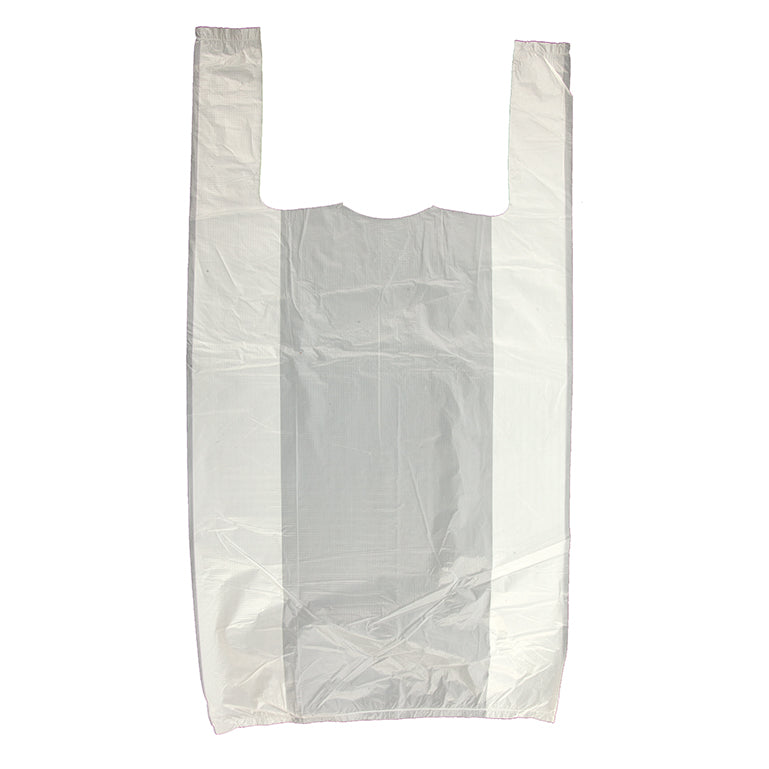 Accessories Large White Vest Carrier Bags - 100