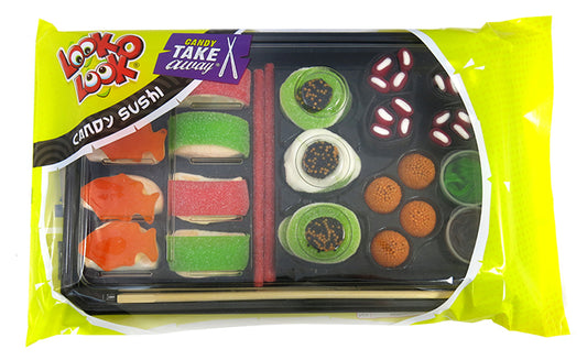 Look-O-Look Candy Sushi Tray 300g - 1 x 300g Pack