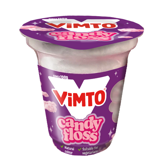 Vimto Candy Floss Cup 20g - 12 x 20g Cups