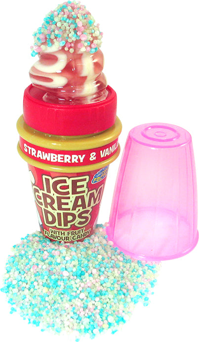 Crazy Candy Factory Ice Cream Dips 20g - 24 x 20g Packs