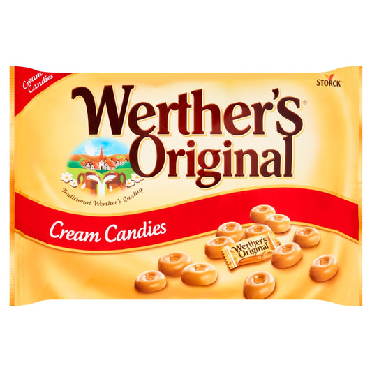 Werther's Original Cream Candies 1kg - 1 x 1kg Bag