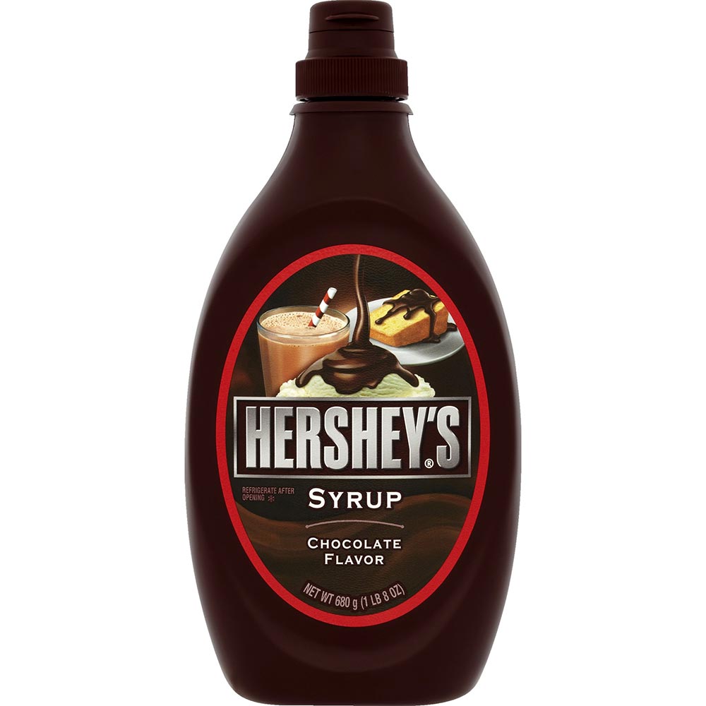 Hershey's Chocolate Flavour Syrup 680g - 1 x 680g Bottle