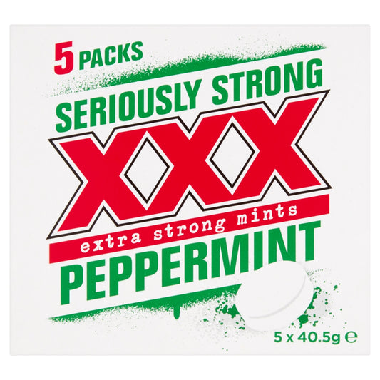 Seriously Strong XXX Peppermint 5 Pack 202. 5g - 12 x 202. 5g Packs