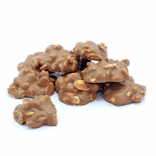 Kingsway Milk Chocolate & Peanut Clusters 2kg - 1 x 2kg Box