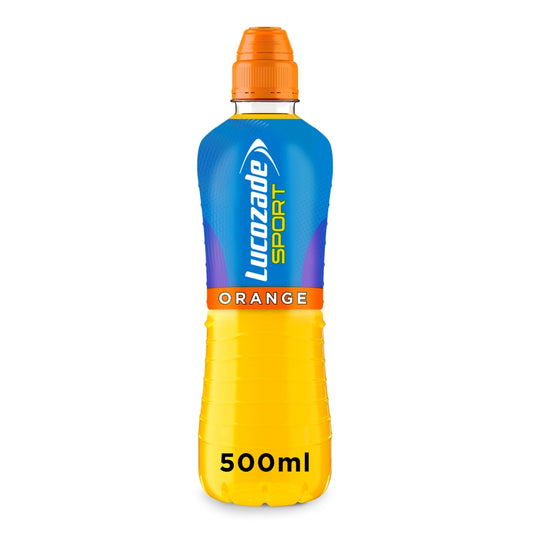 Lucozade Sport Orange Bottles 500ml - 12 x 500ml