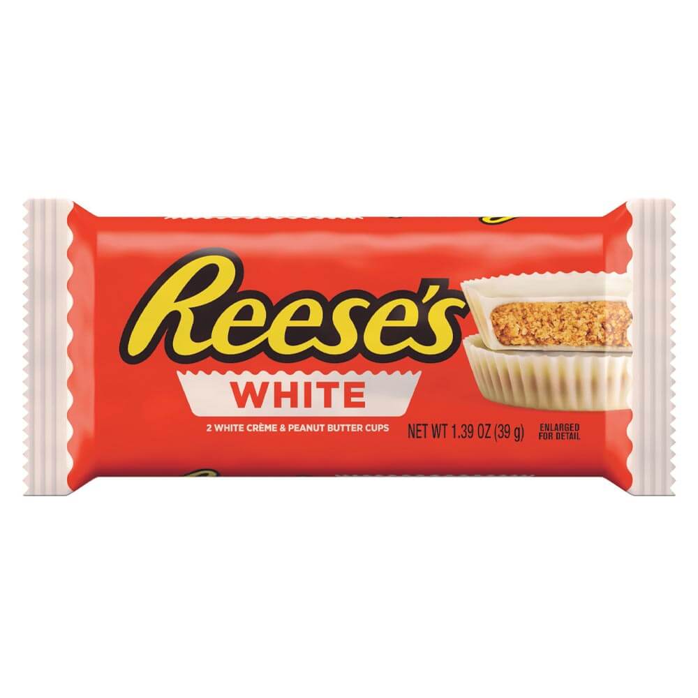 Reese's White Chocolate Peanut Butter Cups 39g - 24 x 39g Bars