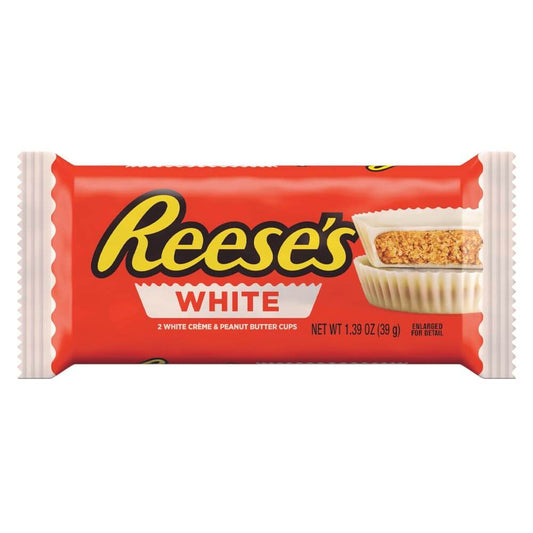 Reese's White Chocolate Peanut Butter Cups 39g - 24 x 39g Bars