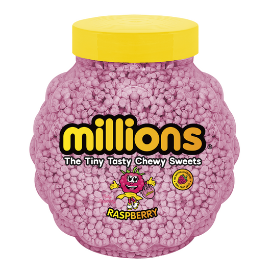 Millions Raspberry Jar 2. 27kg - 1 x 2. 27kg