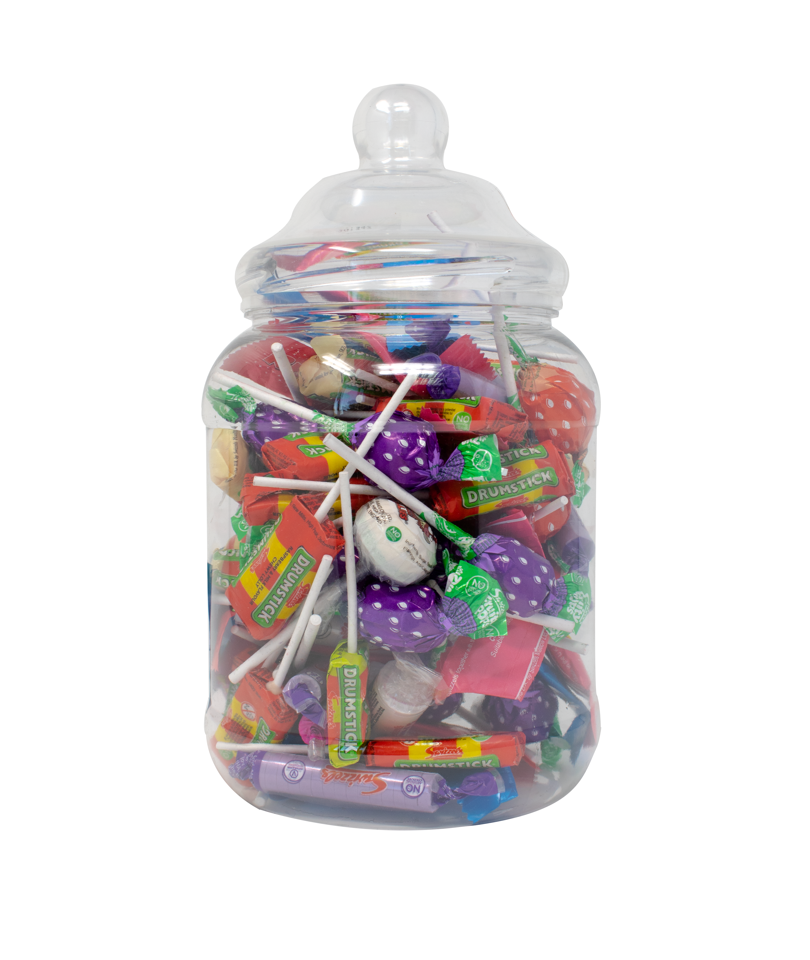 Accessories Victorian Plastic Sweet Jar 2. 25L (Empty) - 1 x 2. 25L Jar
