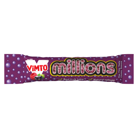 Millions Vimto Tubes 40g - 30 x 40g Tubes