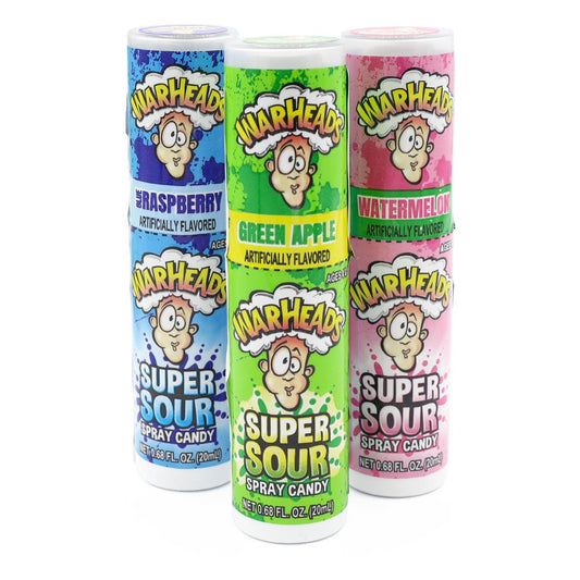 Warheads Super Sour Candy Spray 19g - 12 x 19g Sprays
