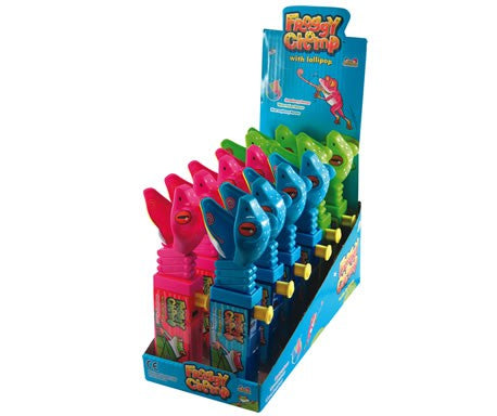 Bip Candy Froggy Chomp With Lollipop 17g - 12 x 17g Packs